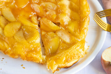 Tarte-Tatin mit Blätterteig