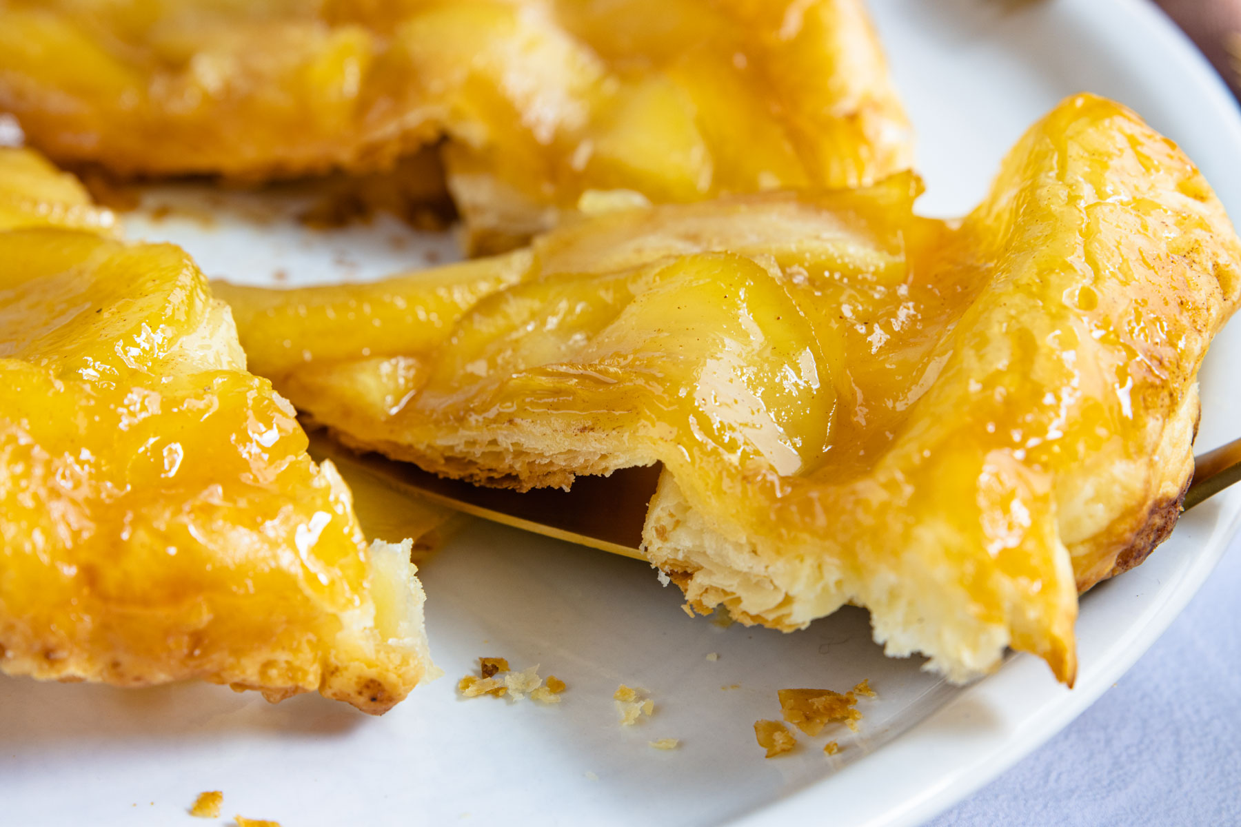 Tarte-Tatin mit Blätterteig