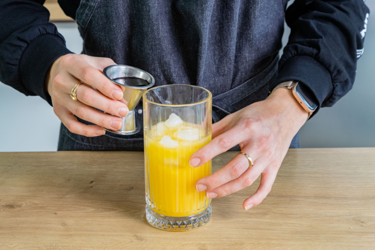 Alkoholfreier Tequila Sunrise Cocktail Rezept eat.de