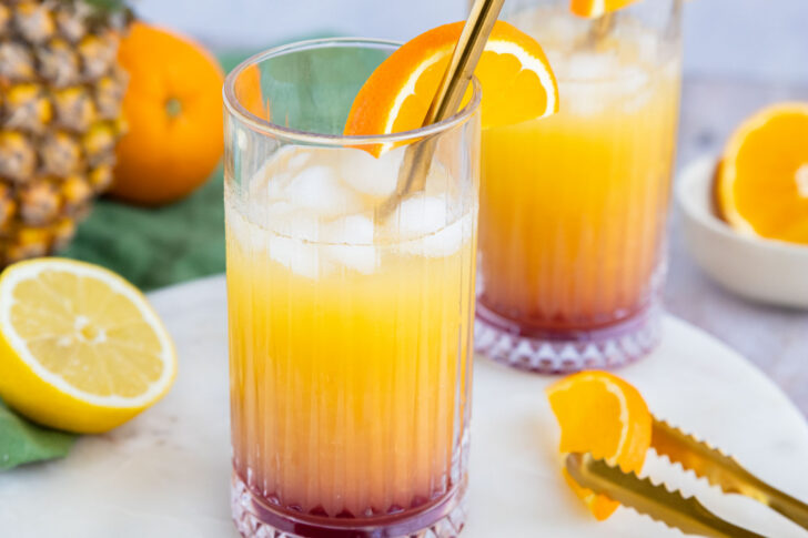 Alkoholfreier Tequila Sunrise