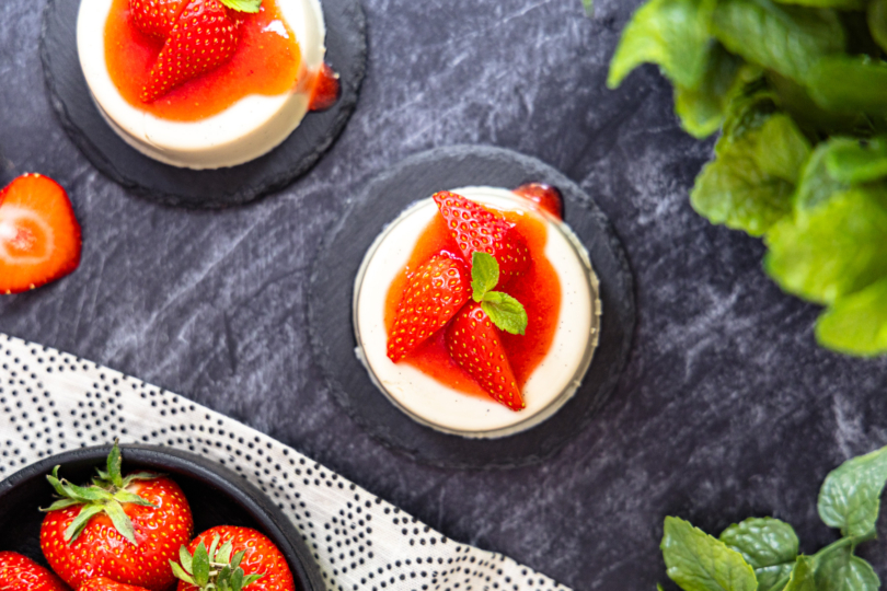 Vegane Panna Cotta