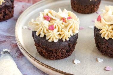 vegane Schokomuffins mit Buttercreme