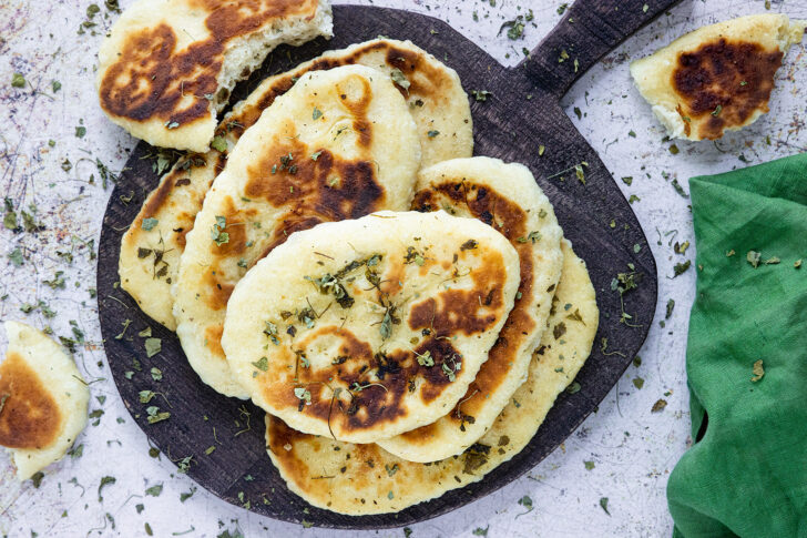 Naan Brot vegan