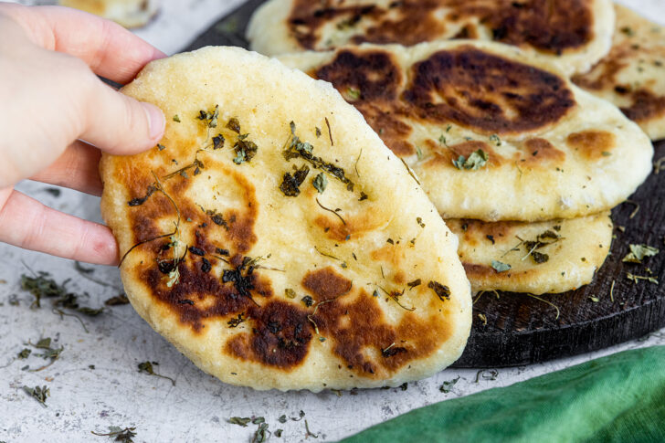 Naan Brot vegan