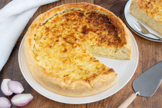 Vegetarischer Zwiebelkuchen