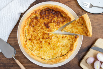 Vegetarischer Zwiebelkuchen