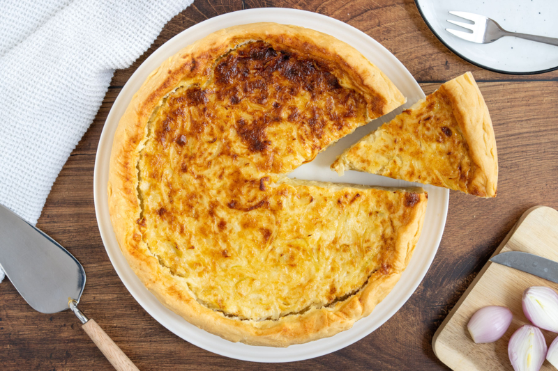 Vegetarischer Zwiebelkuchen