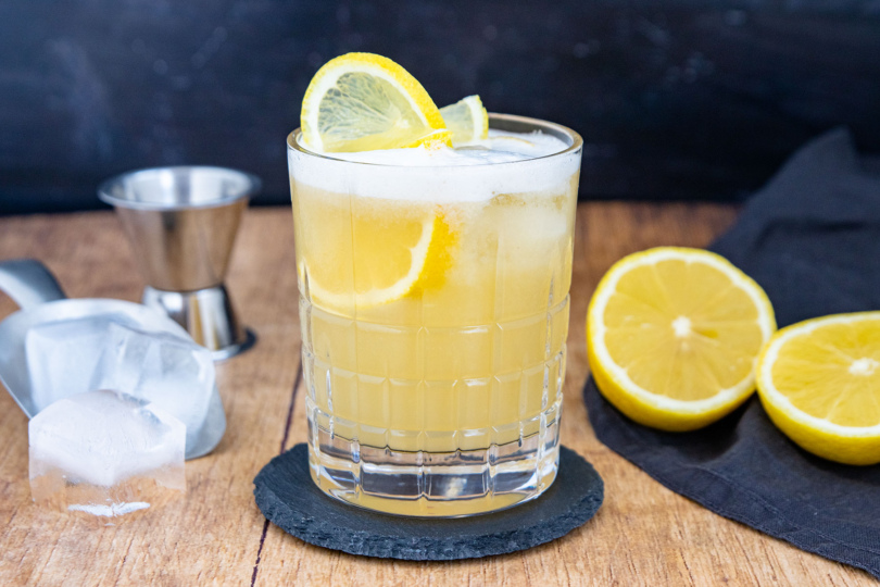 Whiskey Sour Cocktail