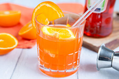 Aperol Sour Cocktail