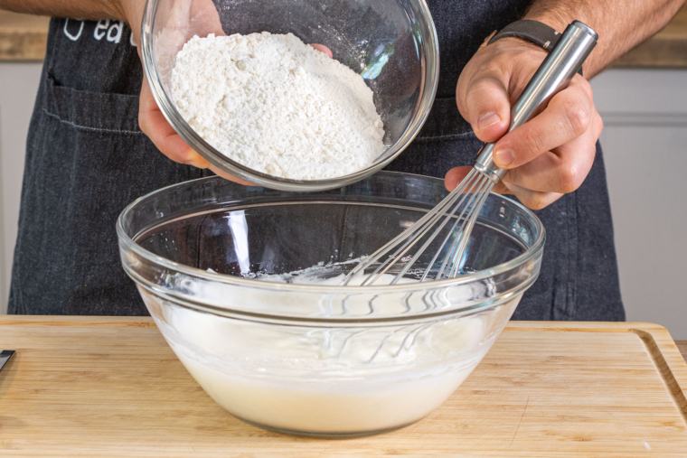 Apfelküchlein mit Quark | Rezept