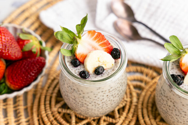 Chia-Pudding nach Grundrezept zubereiten