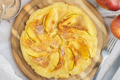 Eierpfannkuchen mit Apfel Omas Rezept