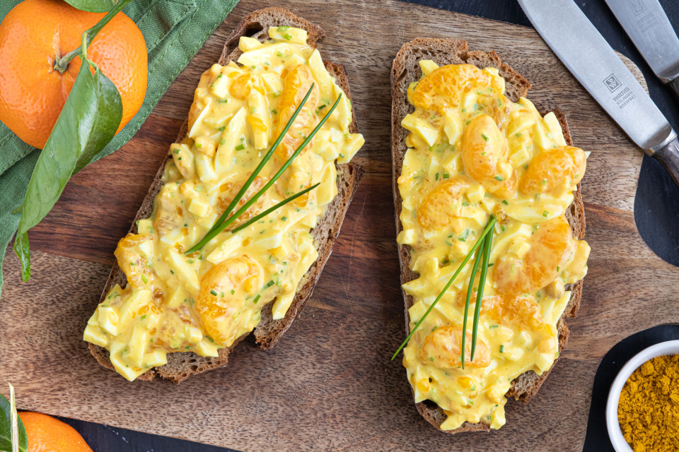 Eiersalat mit Curry | Rezept - eat.de