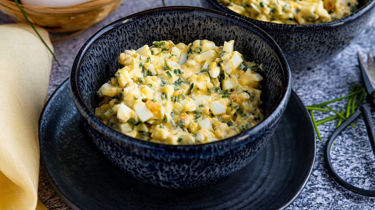 Eiersalat mit Schnittlauch | Rezept