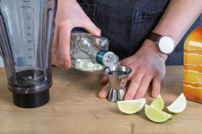 Tequila abmessen