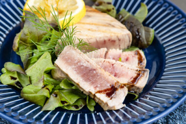 Gebratenes Thunfischsteak