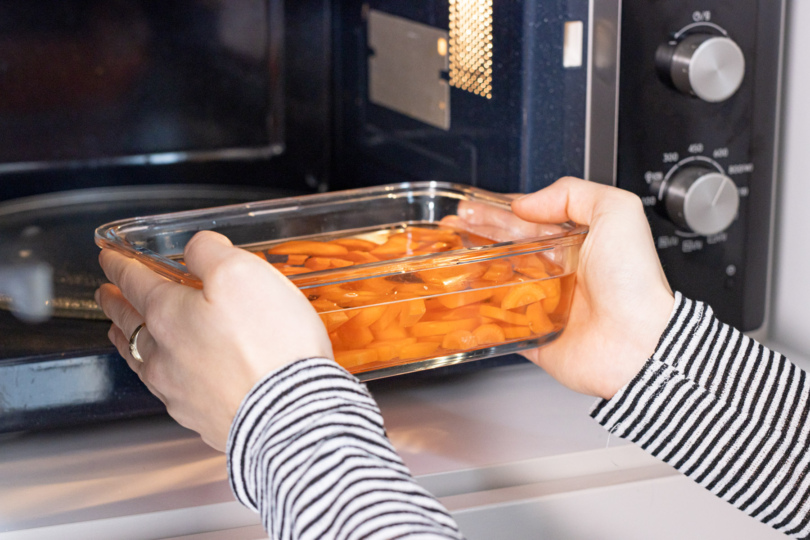 Blanchieren in der Mikrowelle