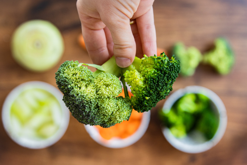 Blanchierter Brokkoli