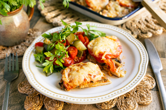 Hähnchenschnitzel vom Blech