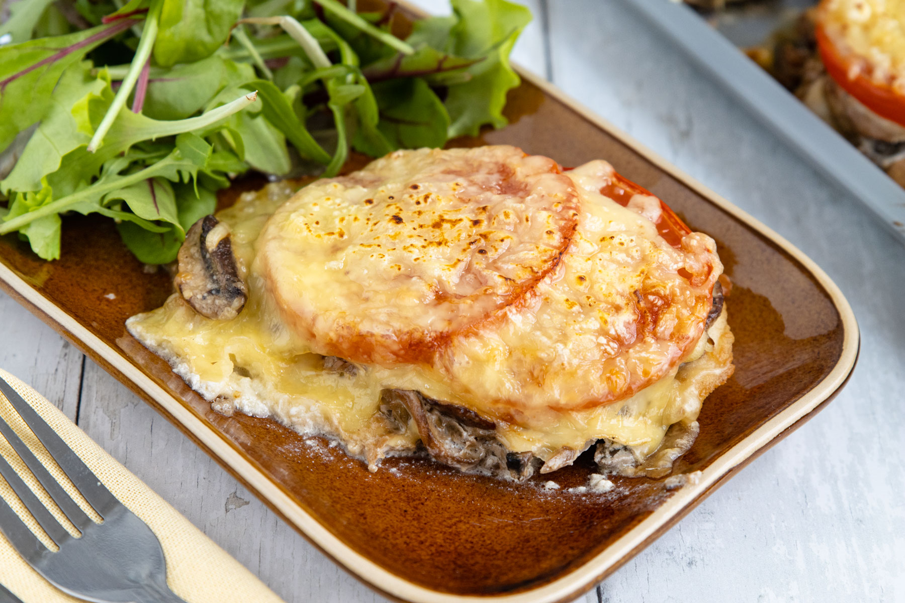 Hähnchenschnitzel vom Blech