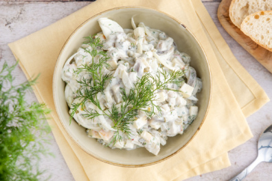 Heringssalat: altes Rezept nach Hausfrauenart