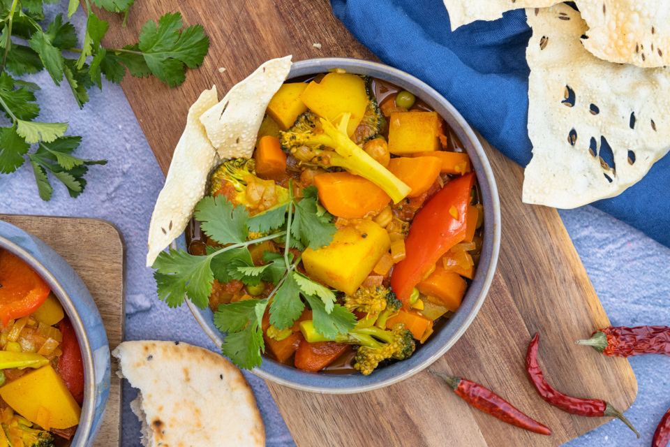 Indisches Gemüsecurry | Rezept - eat.de
