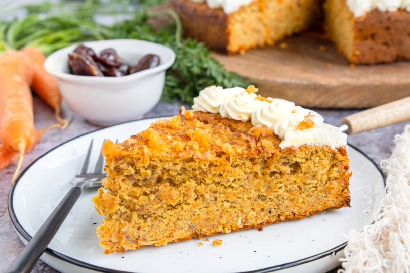 Karottenkuchen ohne Zucker