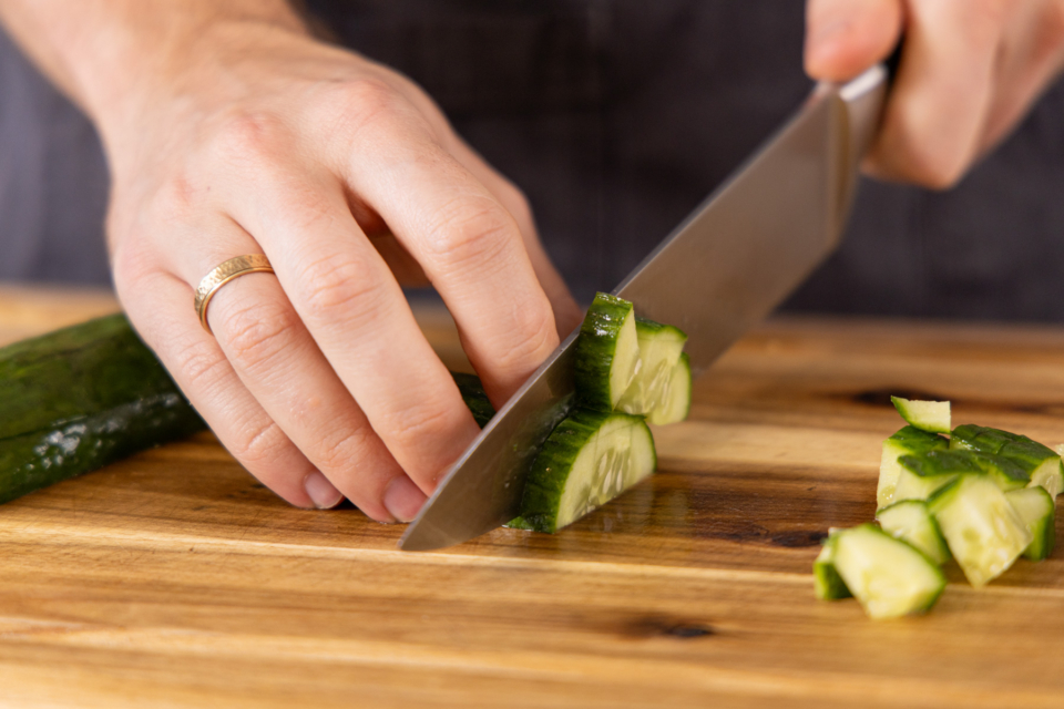 Kichererbsensalat mit Feta | Rezept