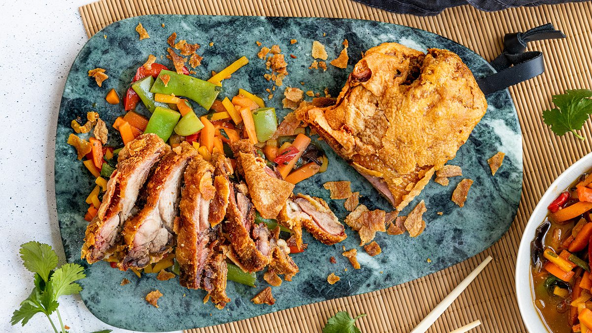 Knusprige Entenbrust asiatisch zubereiten | Rezept- eat.de