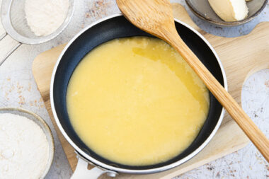 Mehlschwitze ohne Butter