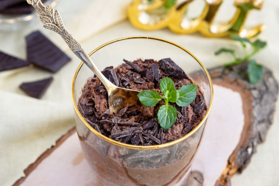 Mousse au Chocolat ohne Ei