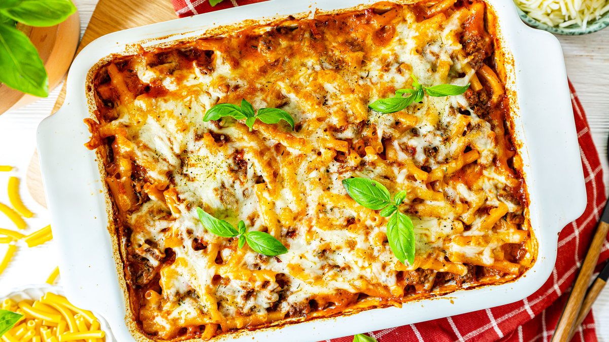 Ofen-Makkaroni-Auflauf alla Mamma | Rezept