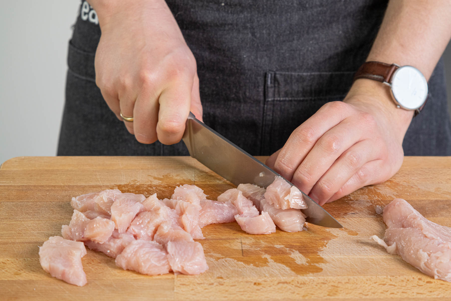 Putengeschnetzeltes mit Paprika-Gemüse | Rezept- eat.de