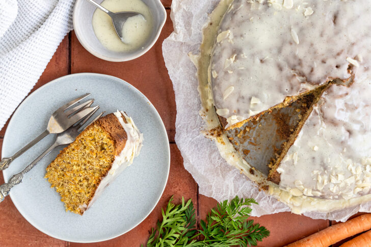 saftiger Karottenkuchen