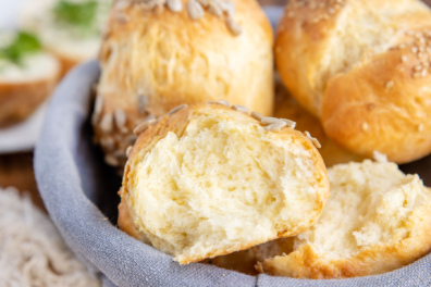 Schnelle Quarkbrötchen