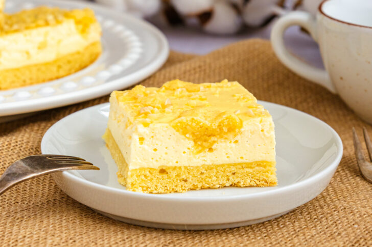 Schneller Schmandkuchen vom Blech