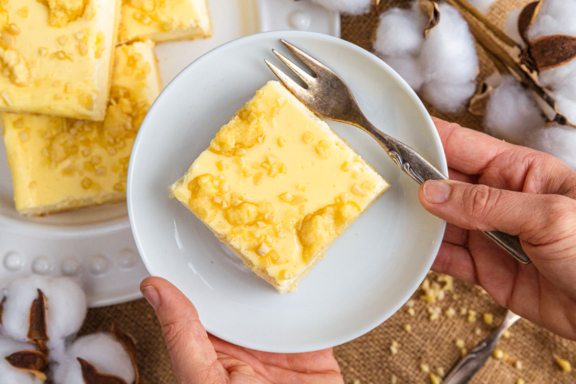 Schneller Schmandkuchen vom Blech