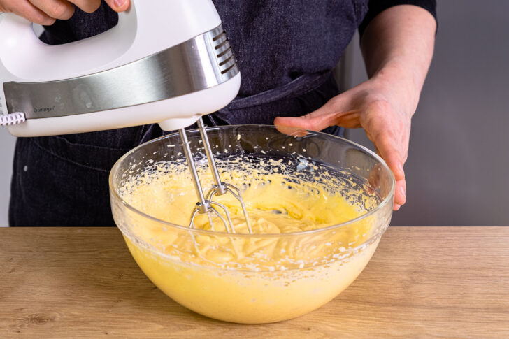 Pudding erneut umrühren