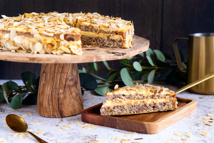 Schwedische Mandeltorte: Mandeltårta