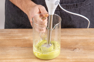 Avocado pürieren