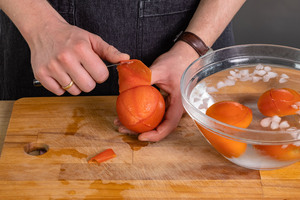 Tomaten häuten