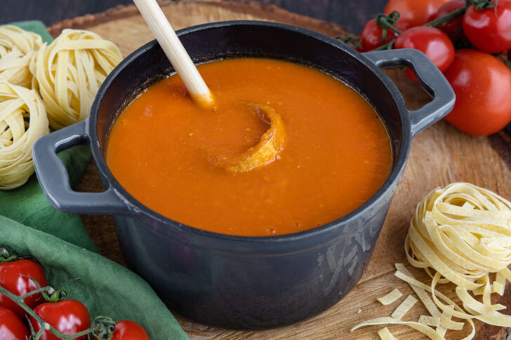Tomatensoße aus frischen Tomaten