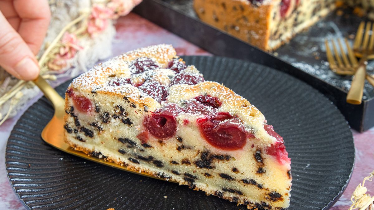 Versunkener Kirschkuchen nach Omas Rezept