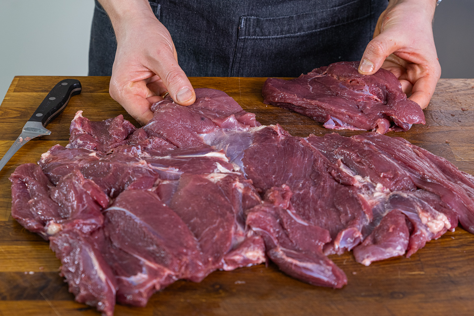 Wildschwein-Rollbraten