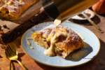 Apfelstrudel mit Blätterteig