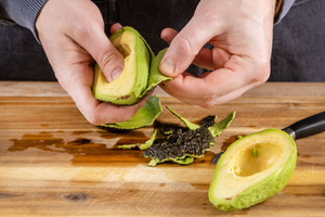 Avocado schälen