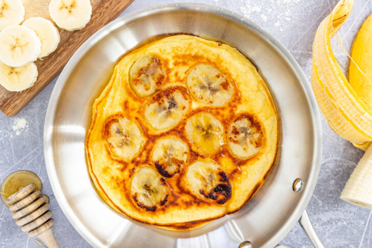 Bananen-Pfannkuchen