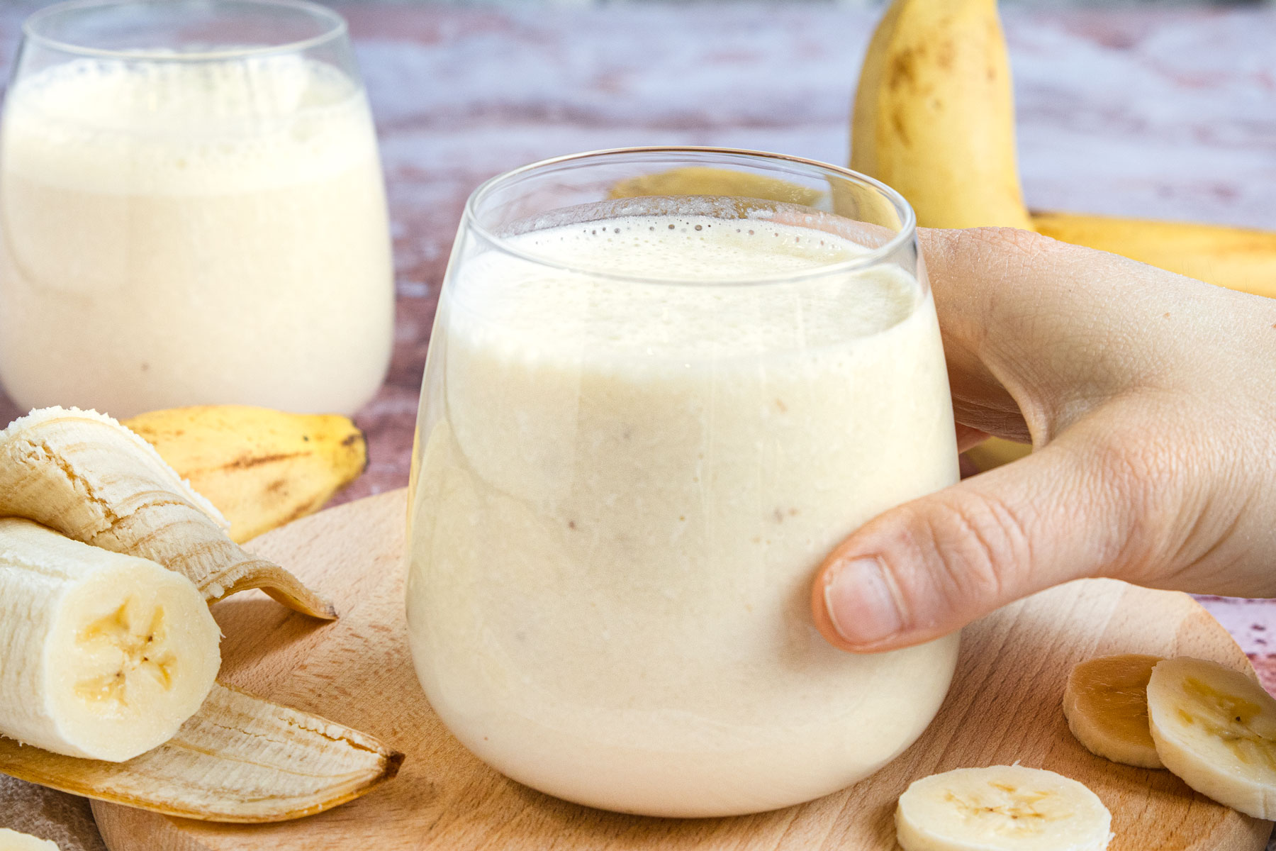 Bananenmilch