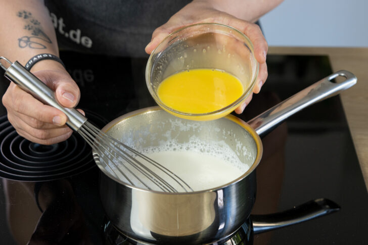 Pudding anrühren