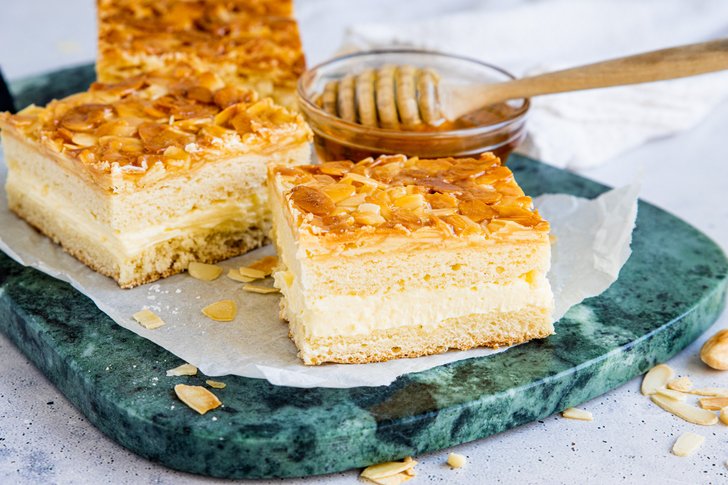 Bienenstich vom Blech